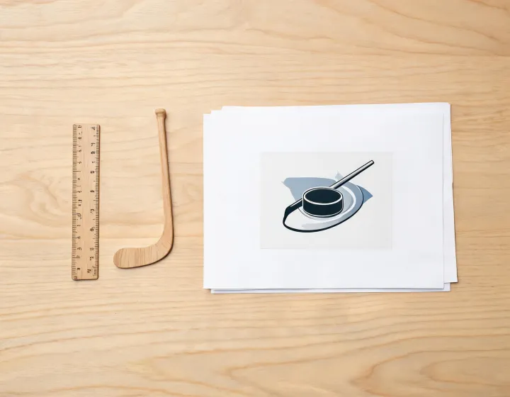 Mini hockey stick artwork review